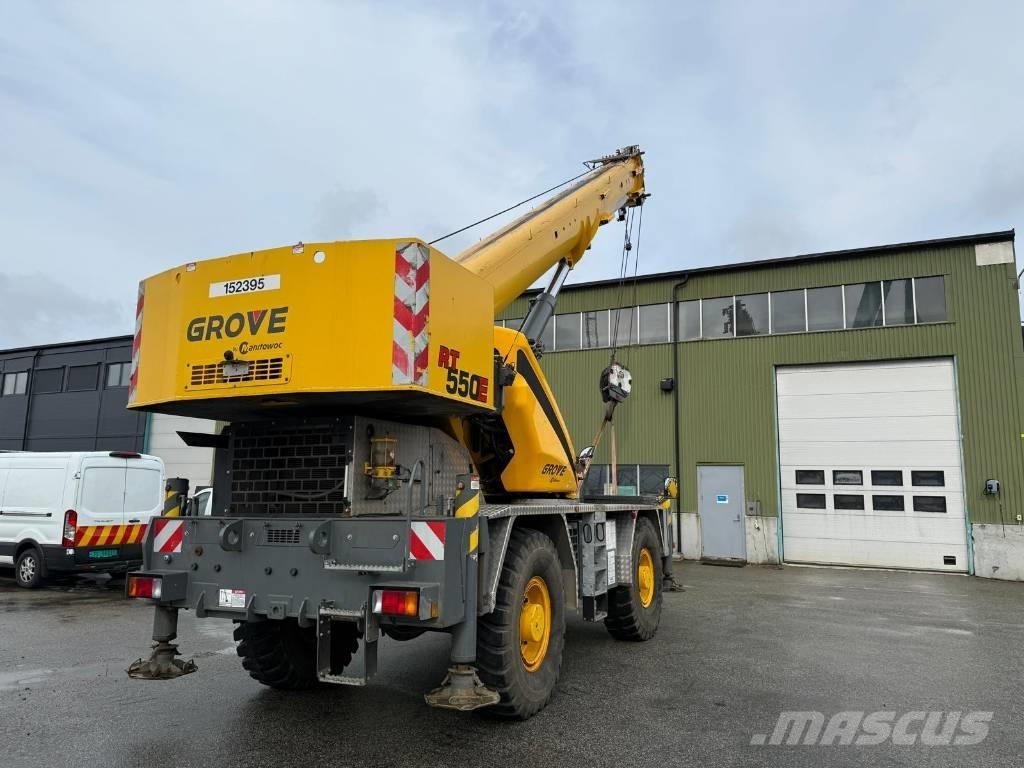 Grove RT 550 E Terrängkranar (Grov terräng)