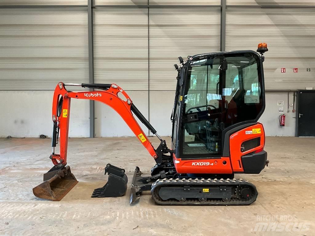 Kubota KX 019-4 Minigrävare < 7t