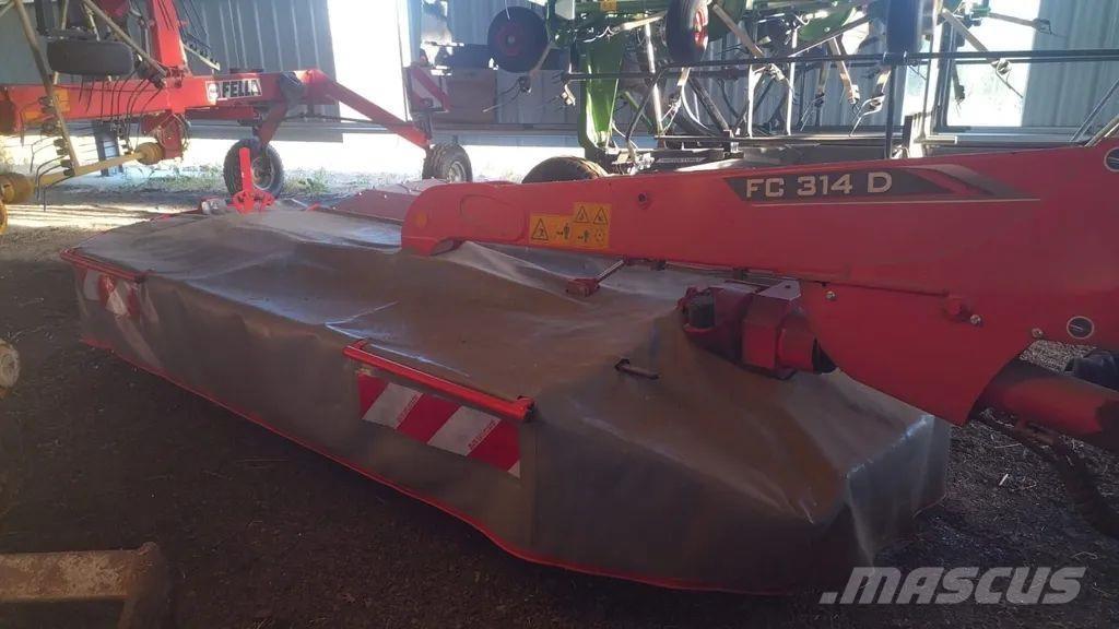 Kuhn FC 314 D FF Monterade och påhängda gräsklippare
