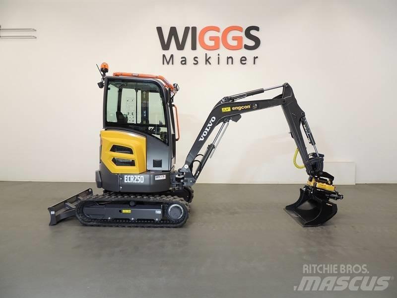 Volvo ECR25D Minigrävare < 7t