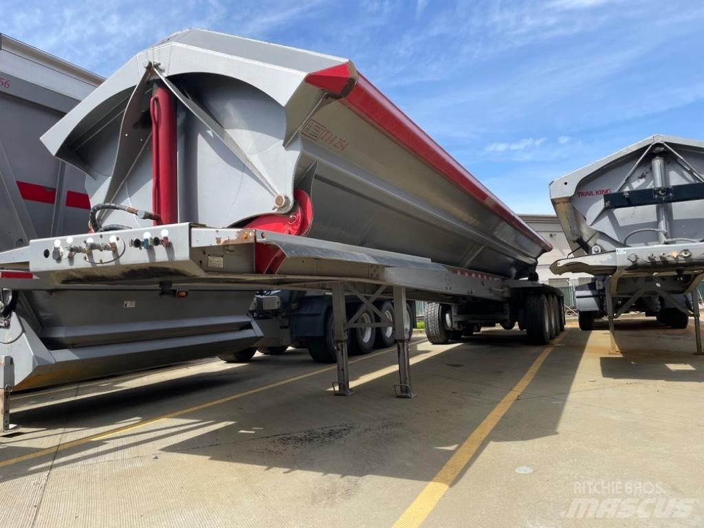  OSW 4 Axle Side Dump Tippsläp