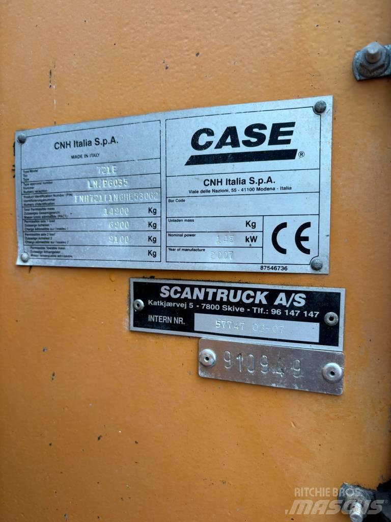 CASE 721 E Kompaktlastare