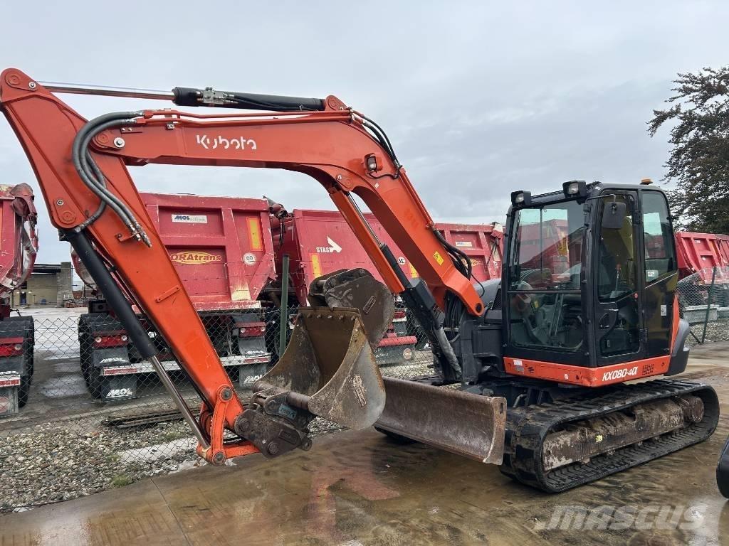 Kubota KX 080-4 Midigrävmaskiner 7t - 12t