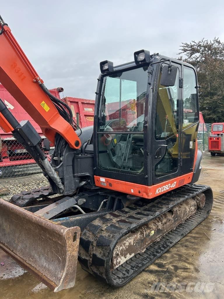Kubota KX 080-4 Midigrävmaskiner 7t - 12t