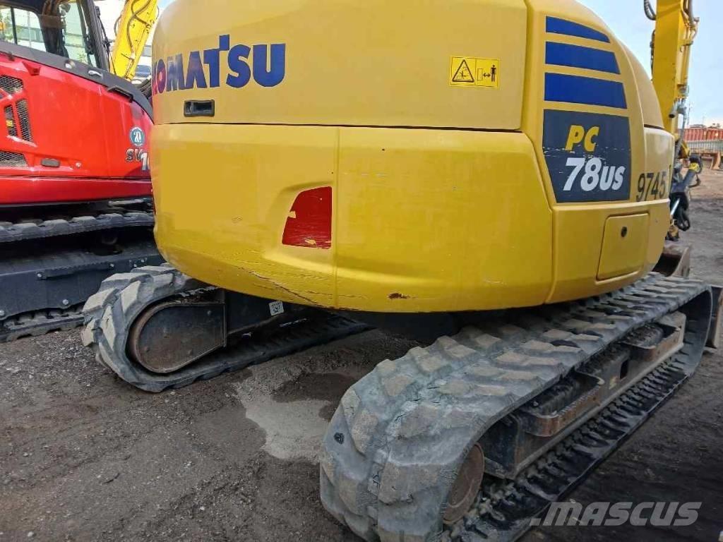 Komatsu PC78US-10 Midigrävmaskiner 7t - 12t