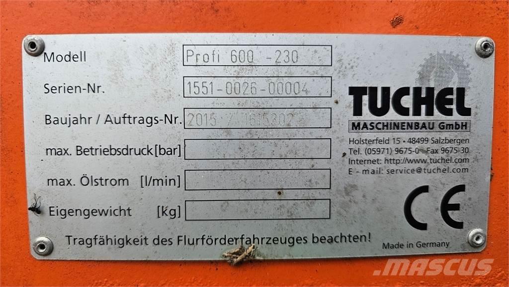 Tuchel Profi 230 Sopmaskiner