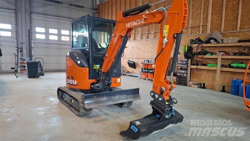 Hitachi ZX 26 U-6 Minigrävare < 7t