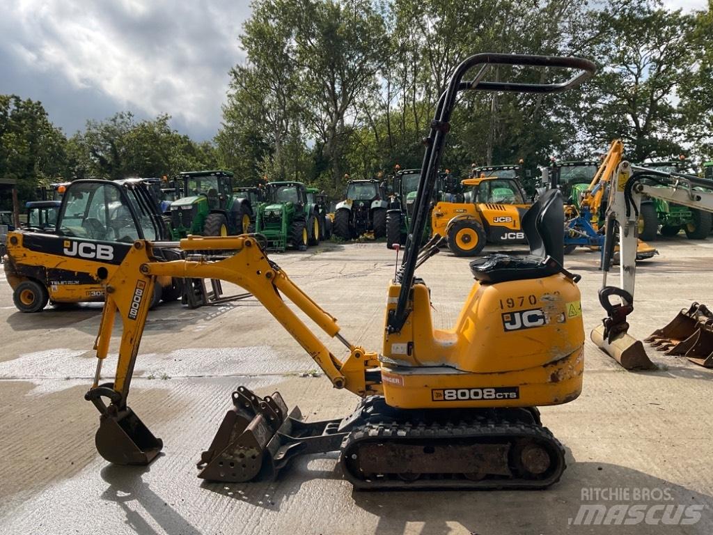 JCB 8008 CTS Minigrävare < 7t