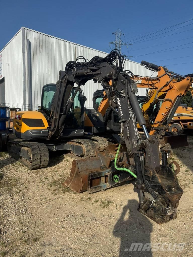 Mecalac 8 MCR Midigrävmaskiner 7t - 12t