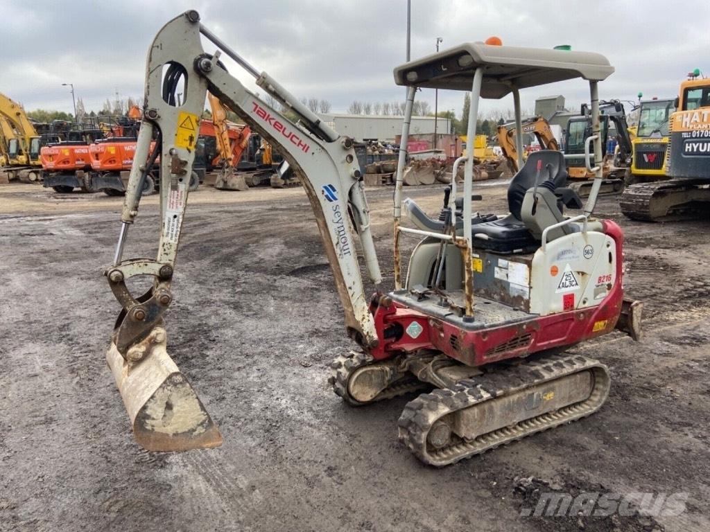 Takeuchi TB 216 Minigrävare < 7t