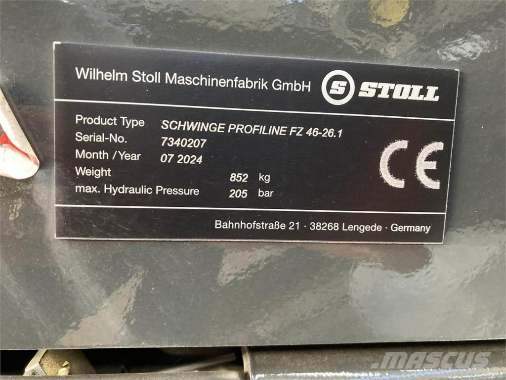 Stoll FZ 46-26.1 Frontlastare och grävare