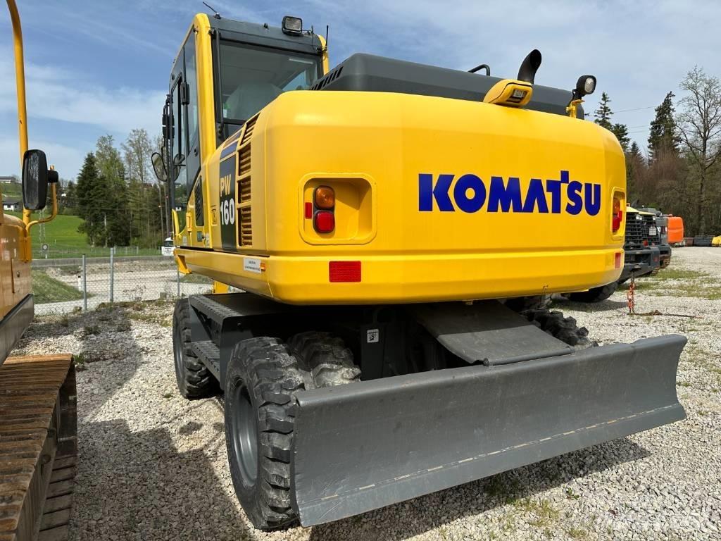 Komatsu PW 160-8 Hjulgrävare
