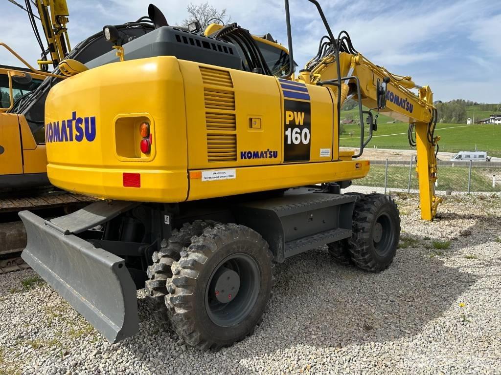 Komatsu PW 160-8 Hjulgrävare