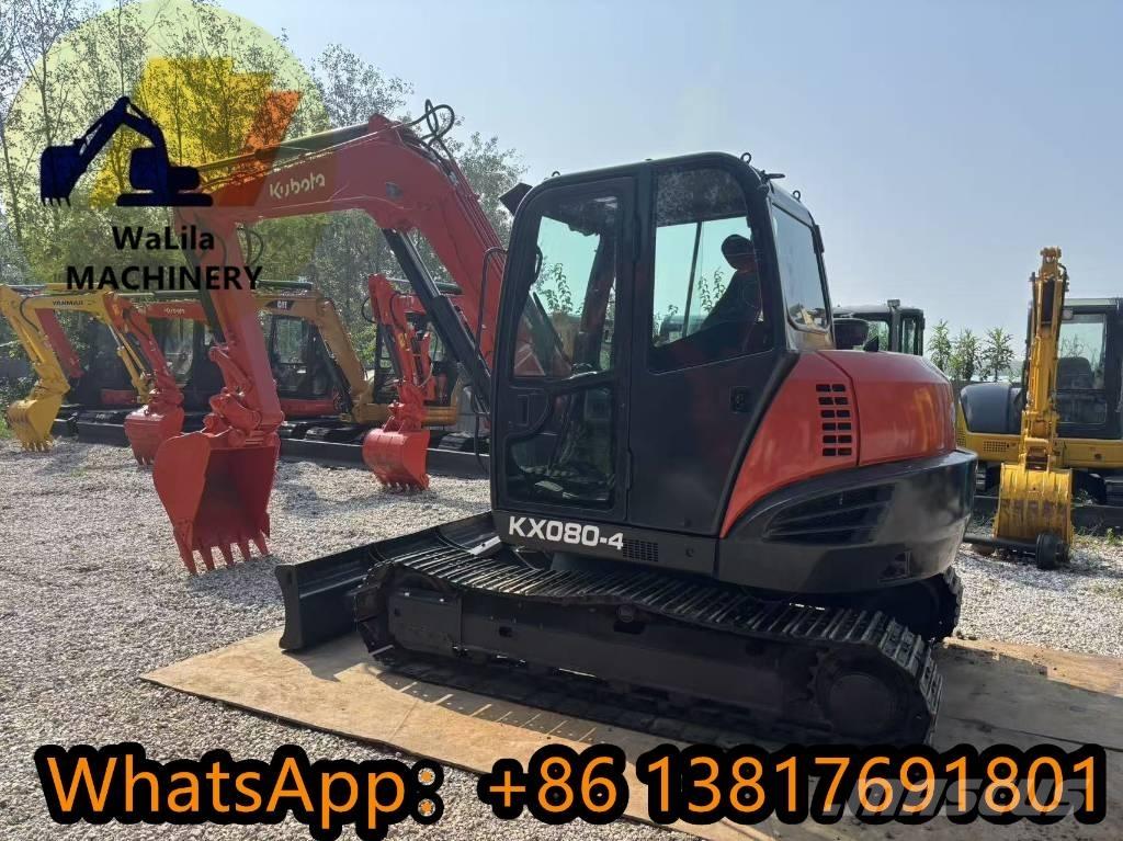 Kubota KX 080-4 Minigrävare < 7t