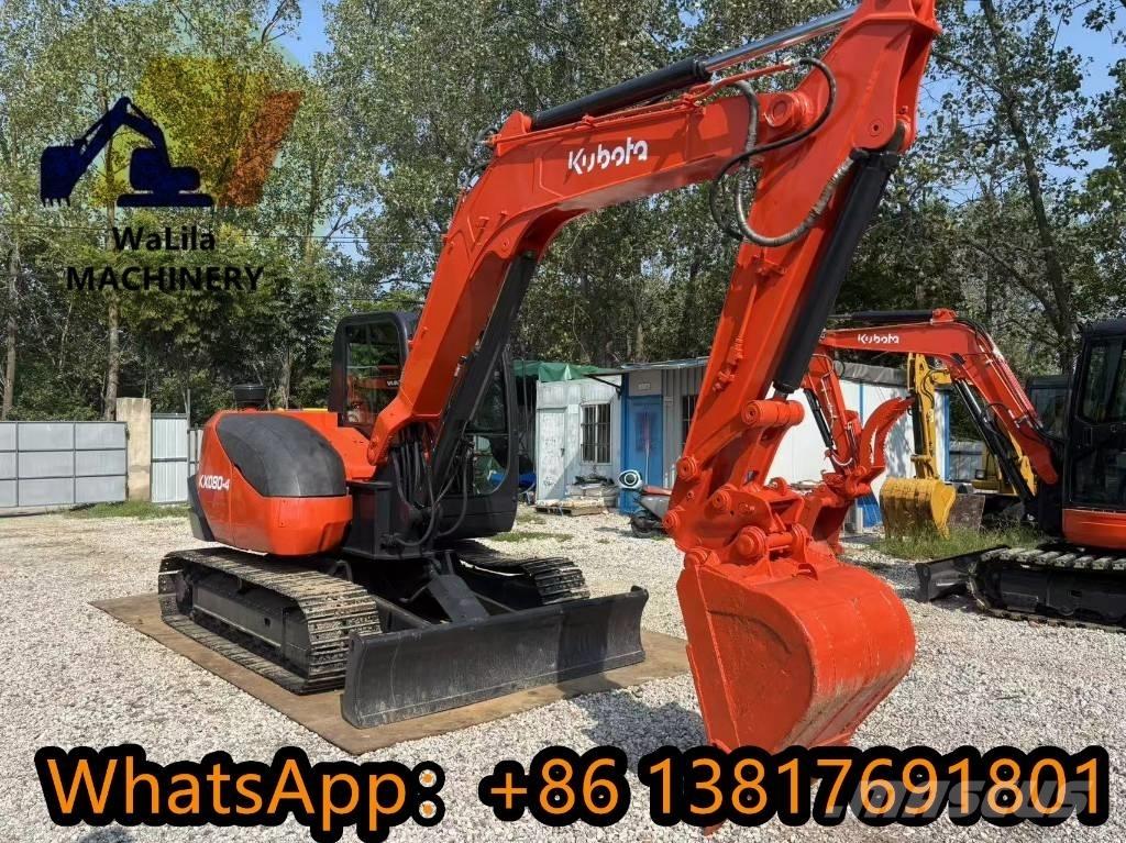 Kubota KX 080-4 Minigrävare < 7t