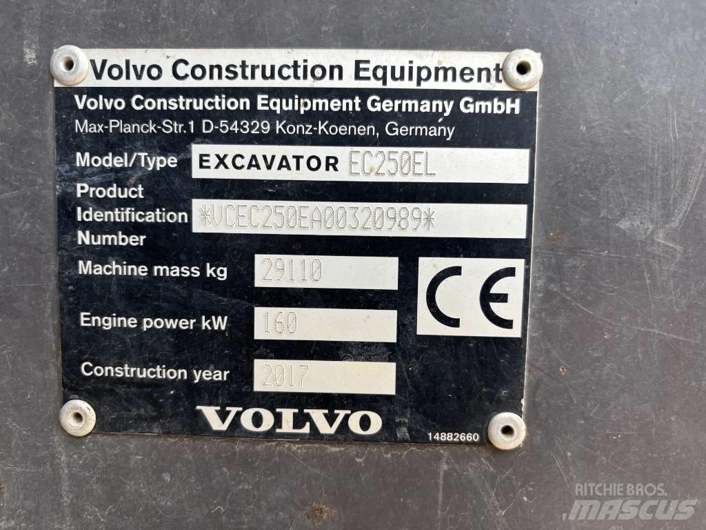 Volvo EC 250 EL Bandgrävare