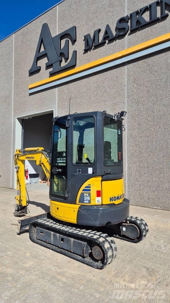 Komatsu PC 26 MR-3 Minigrävare < 7t