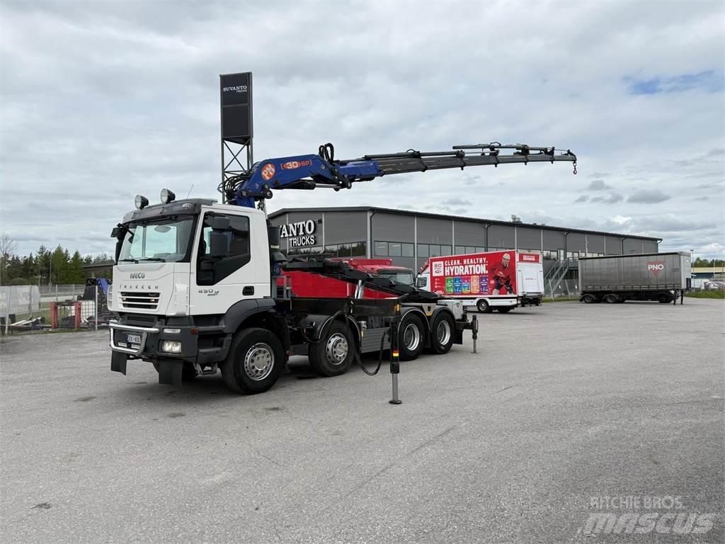 Iveco 410T45 8x4 Kranbilar