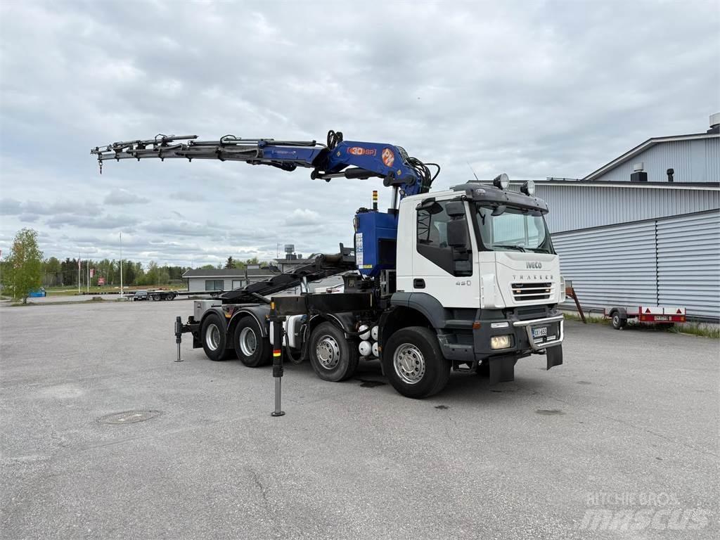 Iveco 410T45 8x4 Kranbilar