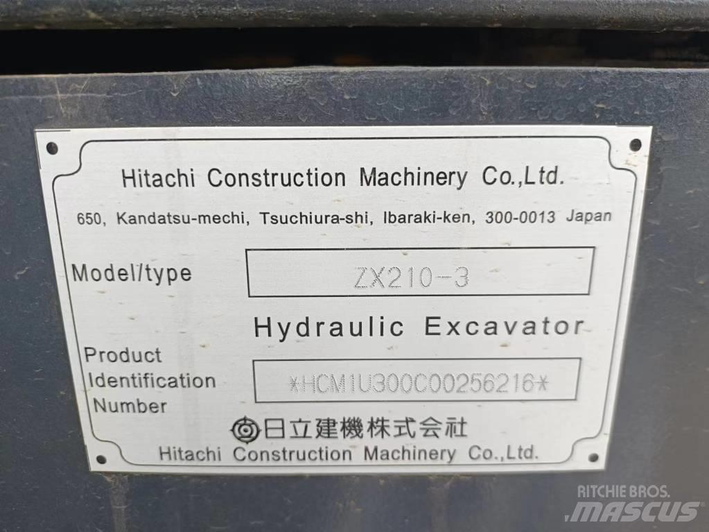 Hitachi ZX210 Bandgrävare
