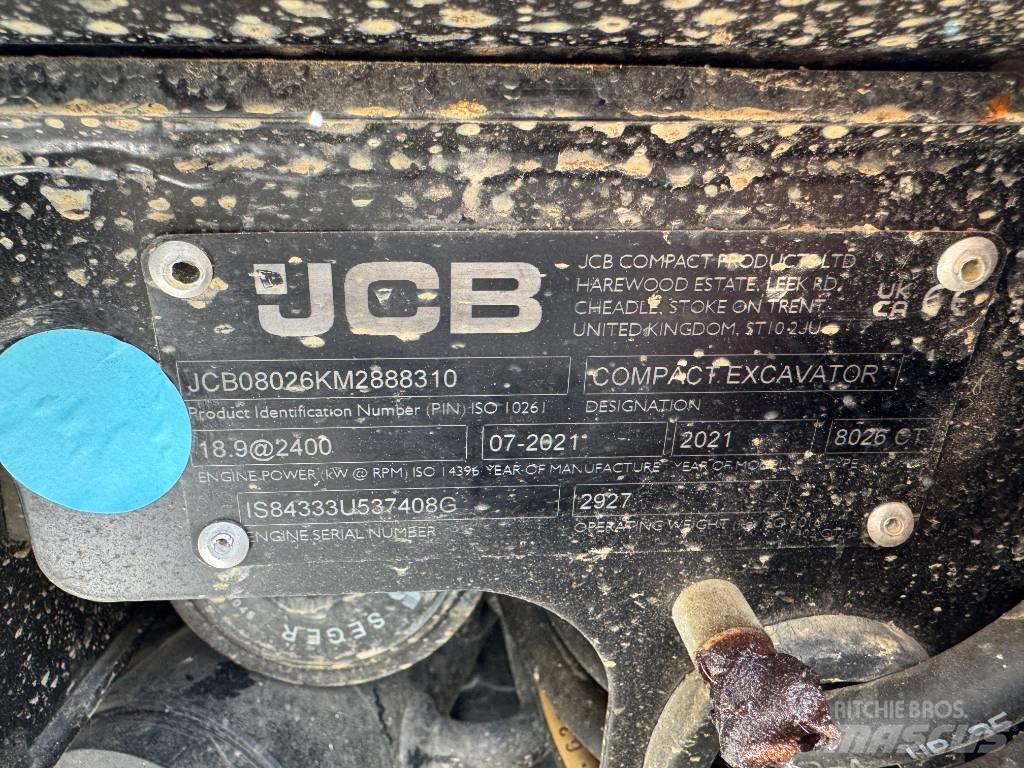 JCB 8026CTS Bandgrävare