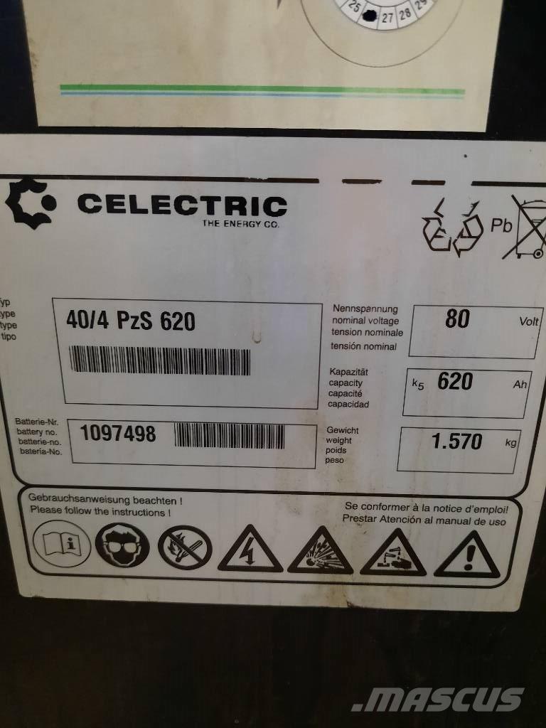 UniCarriers MX25 Elmotviktstruckar