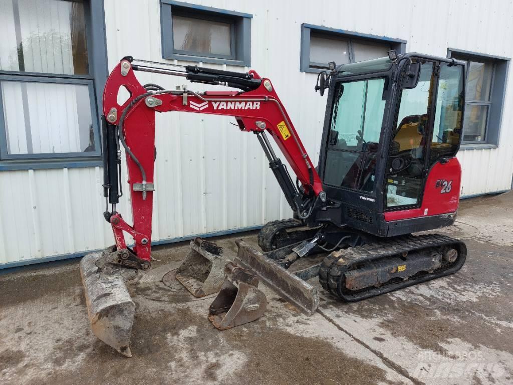 Yanmar SV26 Minigrävare < 7t