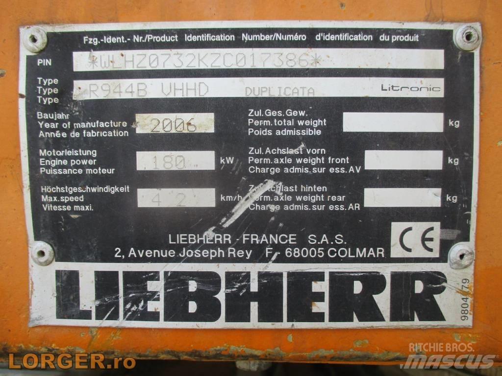 Liebherr R 944B VHHD Rivningsgrävare