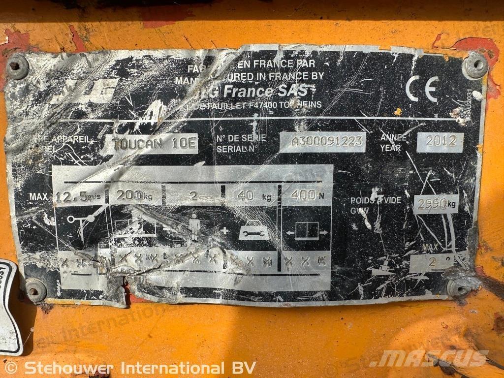 JLG Toucan 10E Övriga personliftar