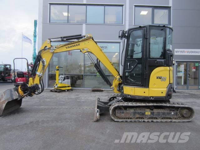 Yanmar Vio 33-6 Minigrävare < 7t