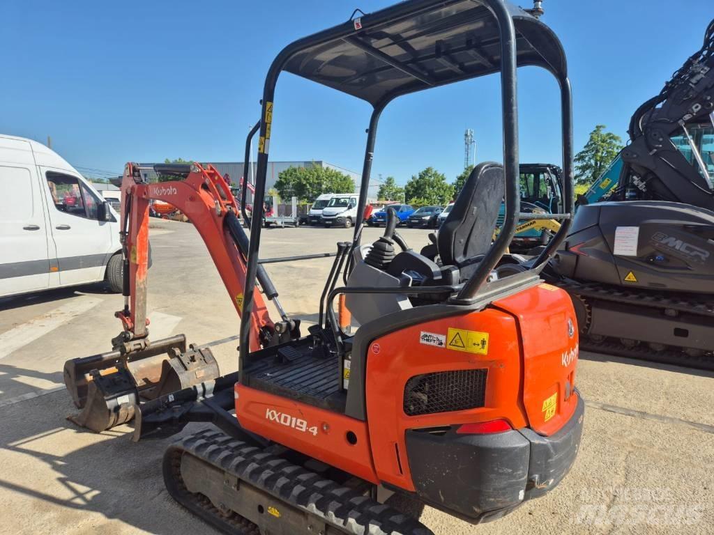 Kubota KX 019-4 Minigrävare < 7t