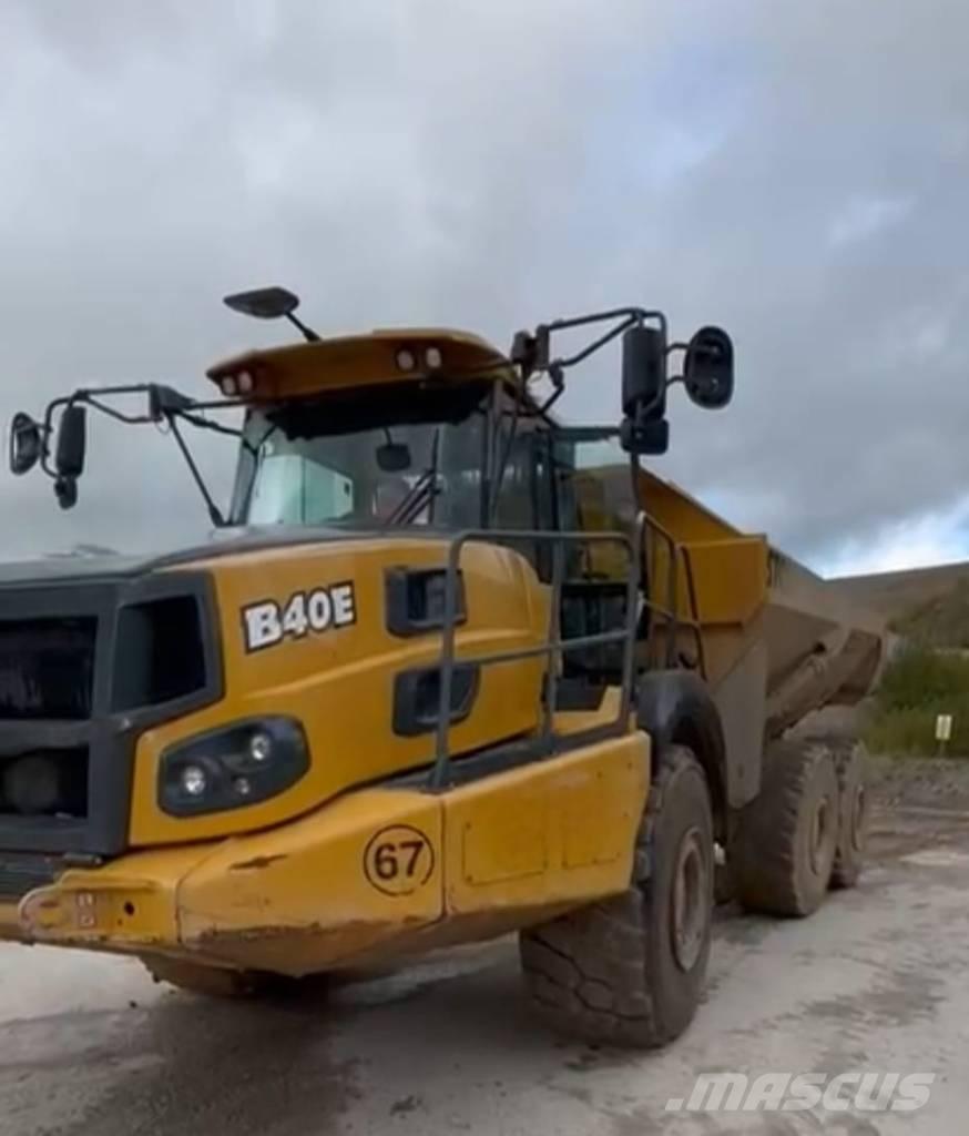 Bell B 40 E Midjestyrd dumper