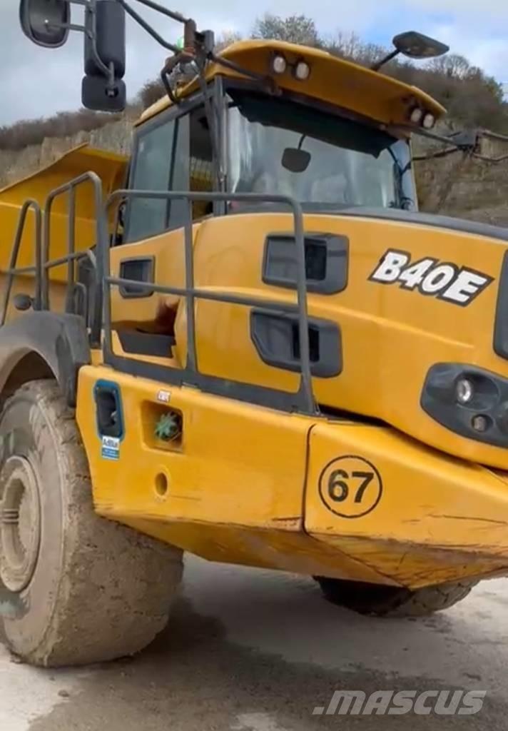 Bell B 40 E Midjestyrd dumper
