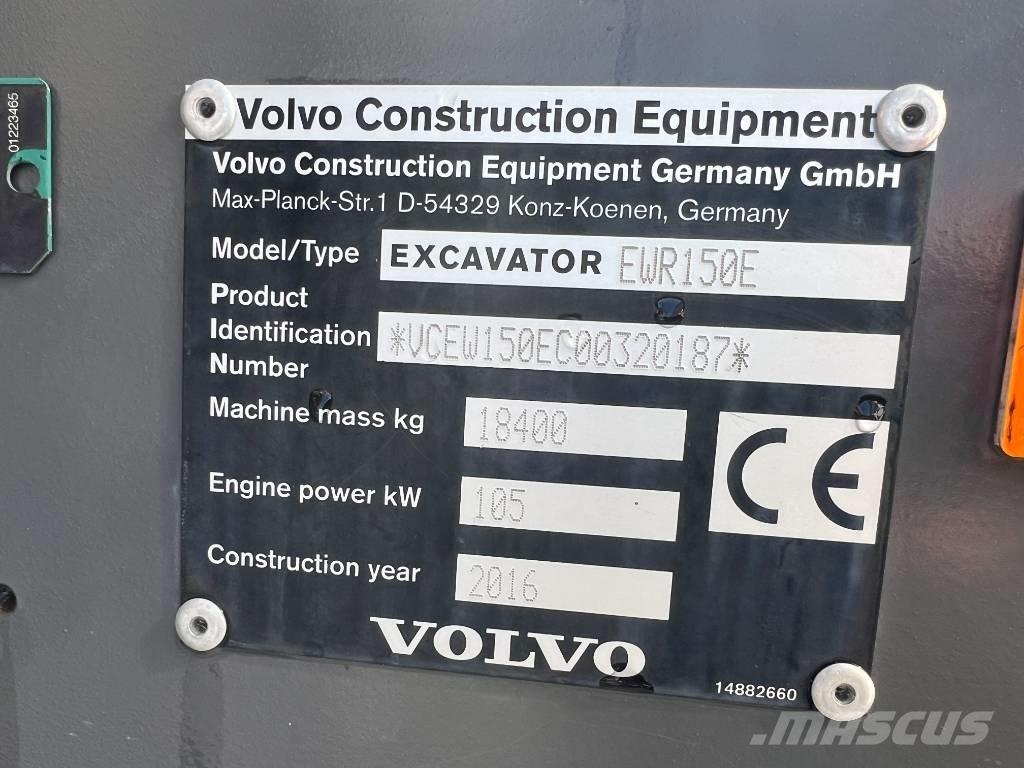 Volvo EWR 150 E Hjulgrävare