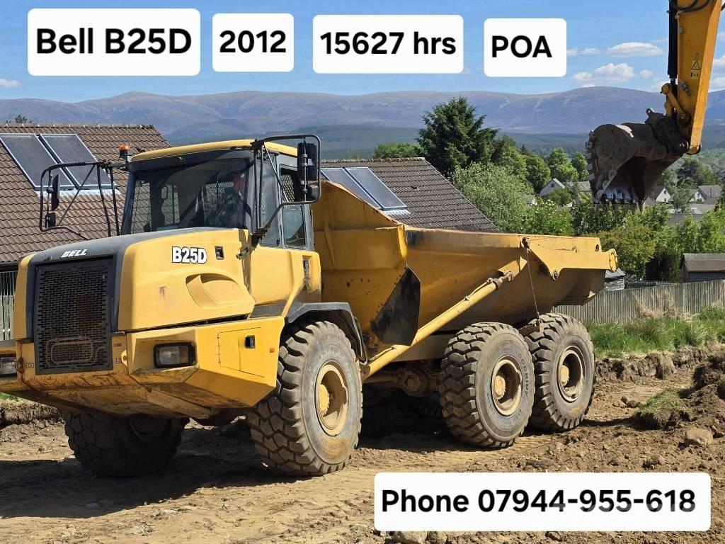 Bell B 25 D Midjestyrd dumper