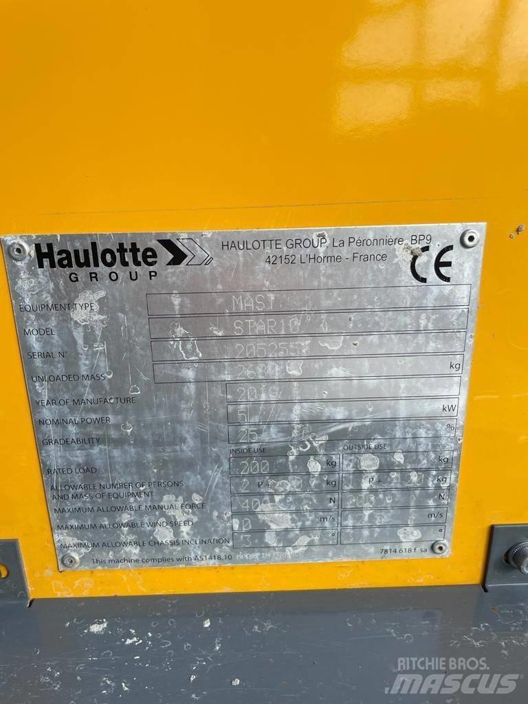 Haulotte Star 10 Personhissar och andra hissar