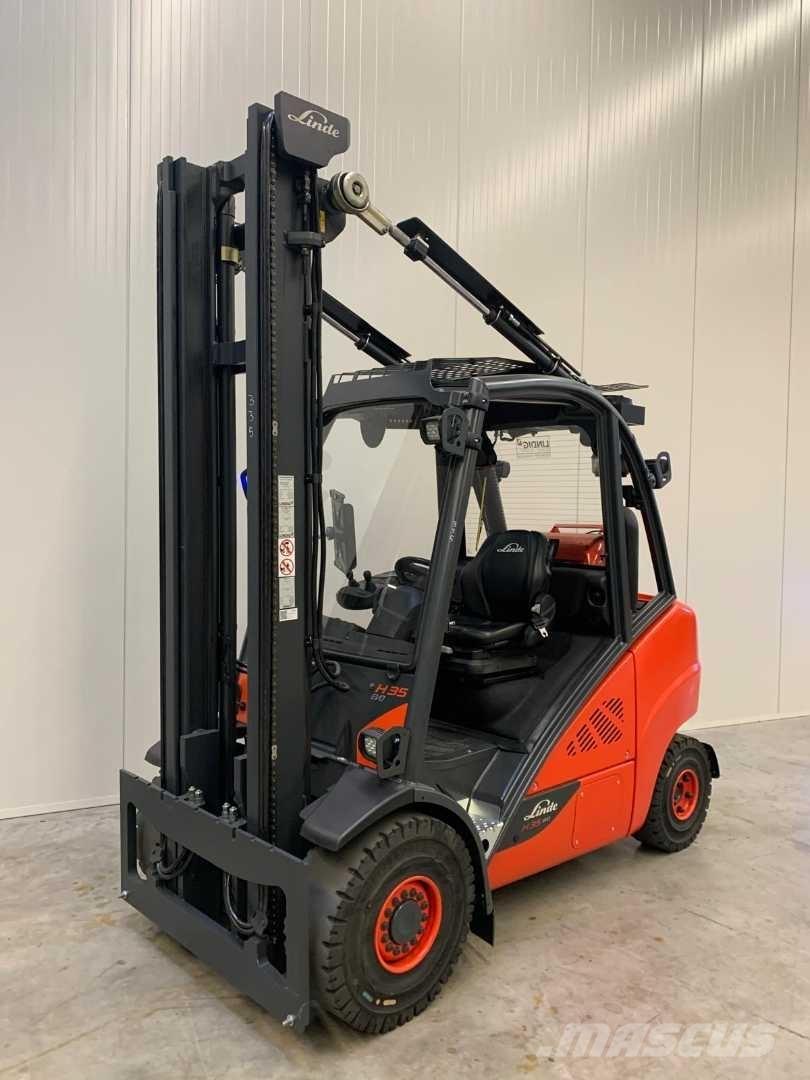 Linde H35T Gasolmotviktstruckar