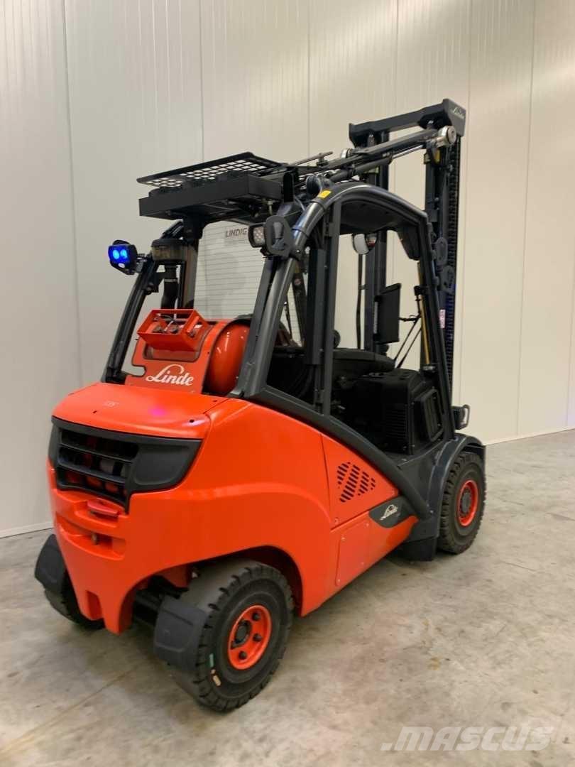Linde H35T Gasolmotviktstruckar