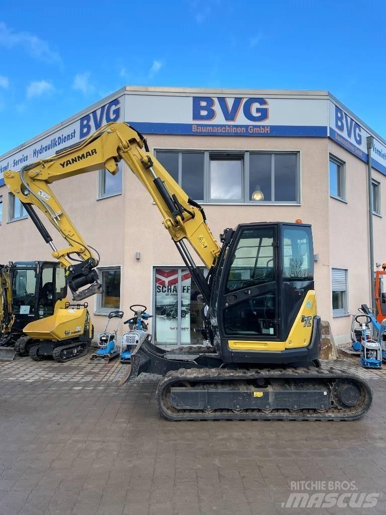 Yanmar B7 Midigrävmaskiner 7t - 12t