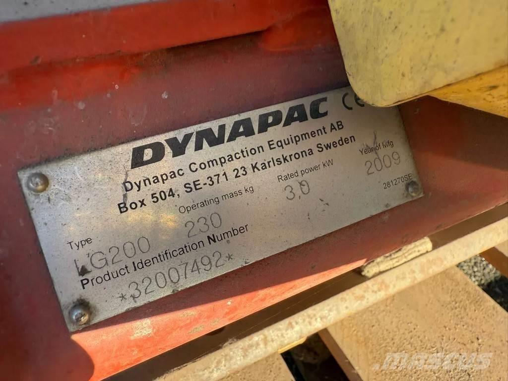Dynapac LG200 Markvibratorer