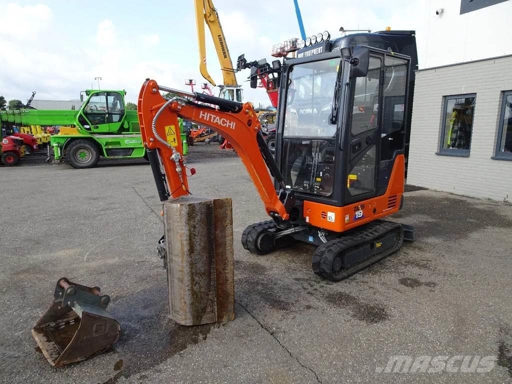 Hitachi ZX19-6 Minigrävare < 7t