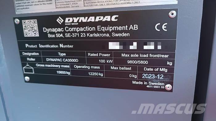Dynapac CA3500D Andra vältar