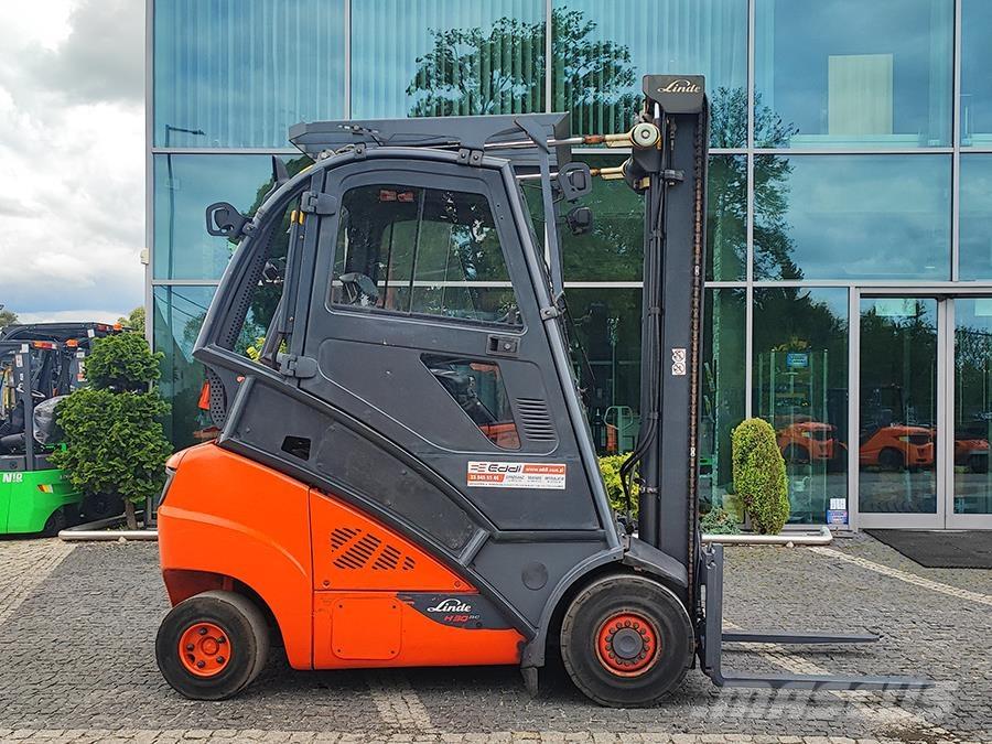 Linde H30T-02 Gasolmotviktstruckar