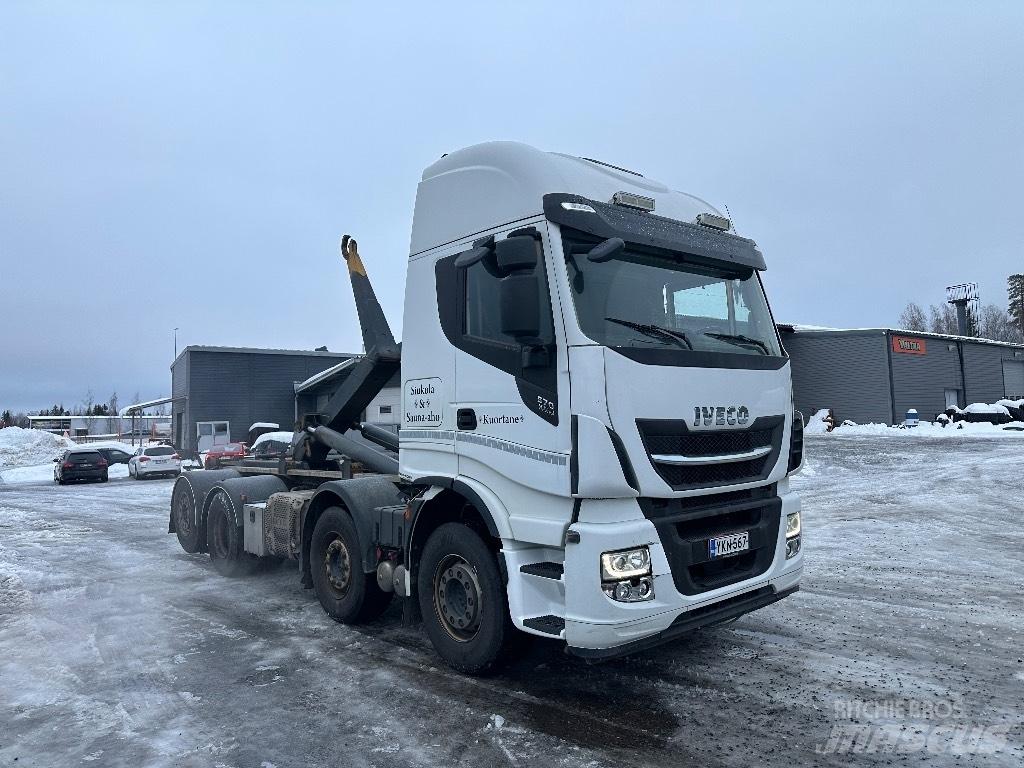 Iveco X-Way 560 8x2 Lastväxlare/Krokbilar