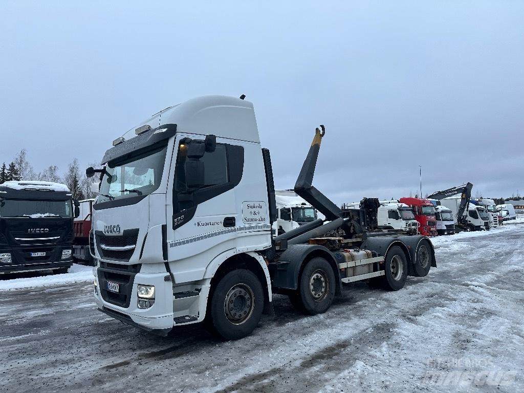 Iveco X-Way 560 8x2 Lastväxlare/Krokbilar