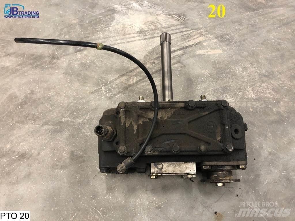 ZF PTO, 16S Hjulaxlar