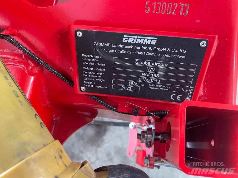 Grimme WV 165 Lantbruk - Övrigt