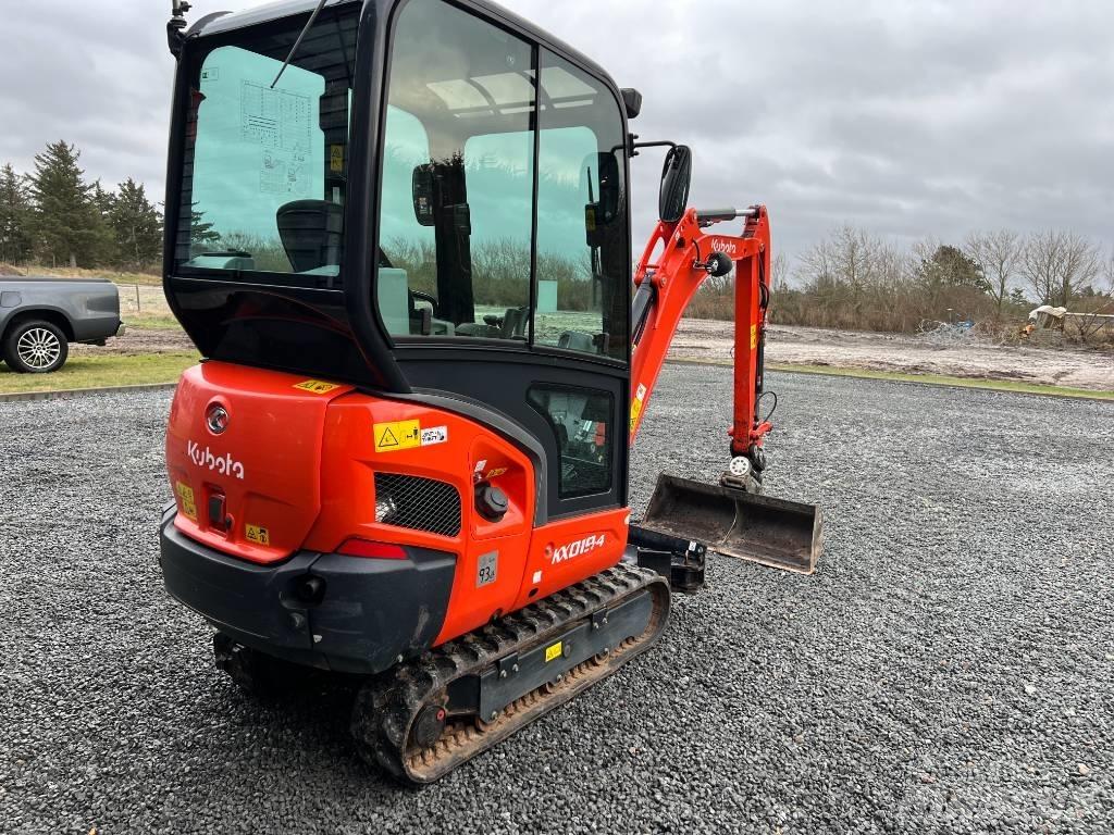 Kubota KX 019-4 Minigrävare < 7t