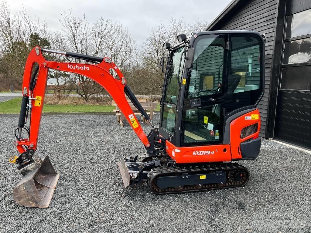 Kubota KX 019-4 Minigrävare < 7t