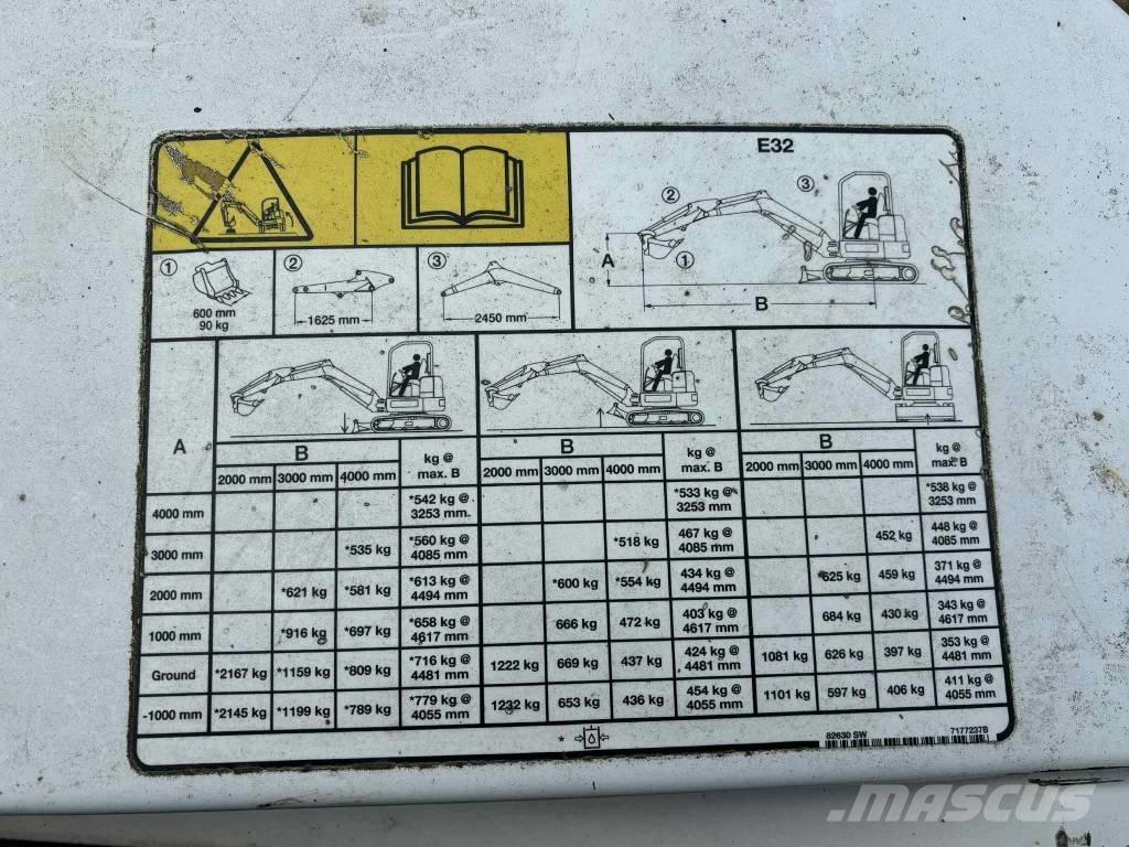 Bobcat E 32 Minigrävare < 7t
